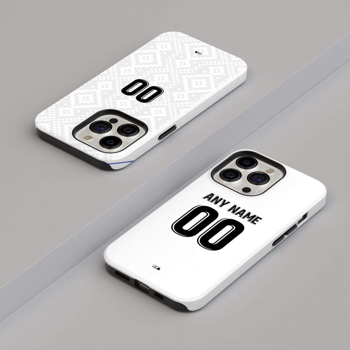 Phone case with the Uzbekistan 2026 Away football shirt design by RIPA Football
