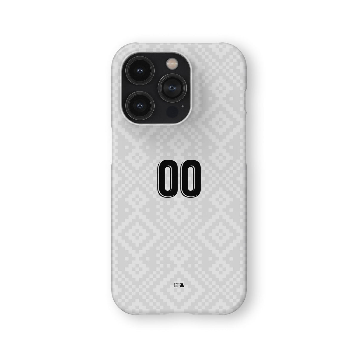 Phone case with the Uzbekistan 2026 Away football shirt design by RIPA Football