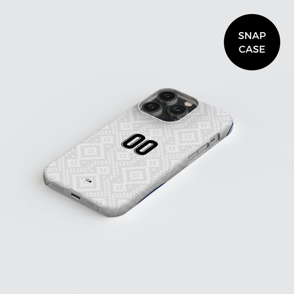 Phone case with the Uzbekistan 2026 Away football shirt design by RIPA Football