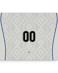 Mouse pad with the Uzbekistan 2026 Away football shirt design by RIPA Football