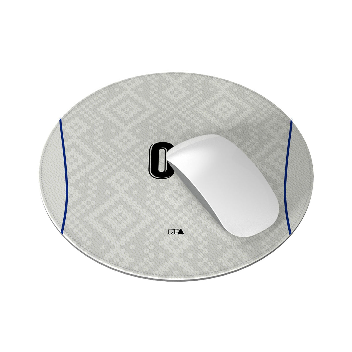 Mouse pad with the Uzbekistan 2026 Away football shirt design by RIPA Football