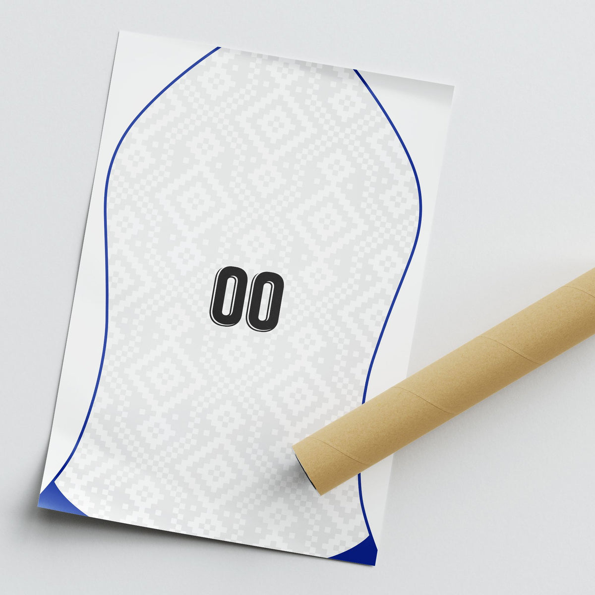 Print with the Uzbekistan 2026 Away football shirt design by RIPA Football