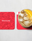 Coaster with the Kaiserslautern 2026-27 Home football shirt design by RIPA Football