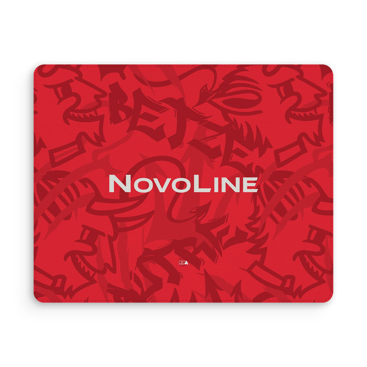 Mouse pad with the Kaiserslautern 2026-27 Home football shirt design by RIPA Football