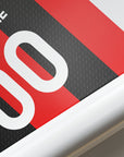 Print with the AC Milan 2026-27 Home football shirt design by RIPA Football