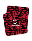 Coaster with the AC Milan 2026-27 Prematch football shirt design by RIPA Football