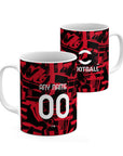 Mug with the AC Milan 2026-27 Prematch football shirt design by RIPA Football