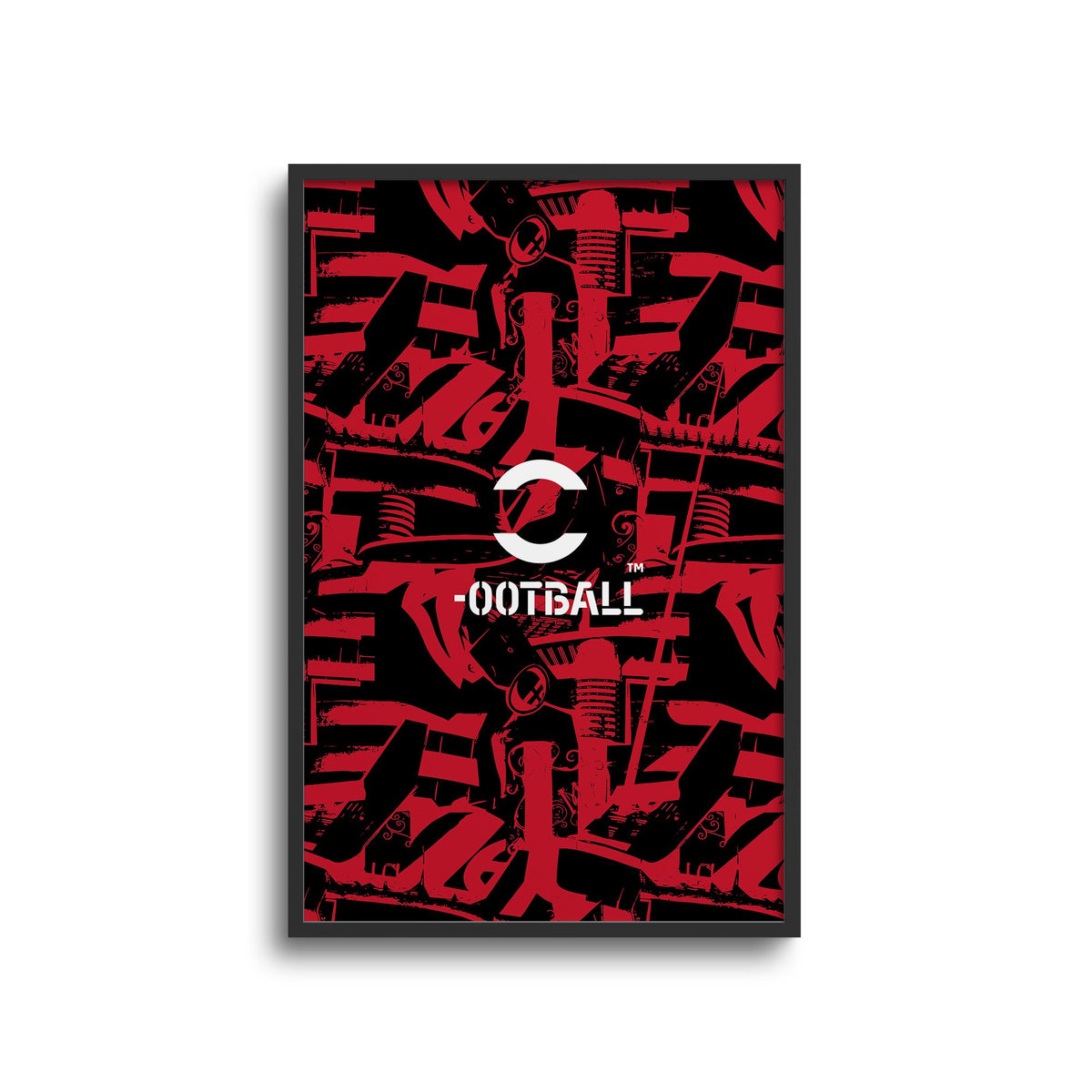 Print with the AC Milan 2026-27 Prematch football shirt design by RIPA Football