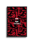 Print with the AC Milan 2026-27 Prematch football shirt design by RIPA Football
