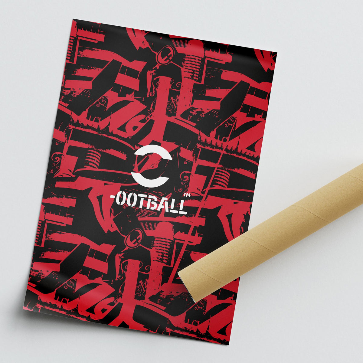 Print with the AC Milan 2026-27 Prematch football shirt design by RIPA Football