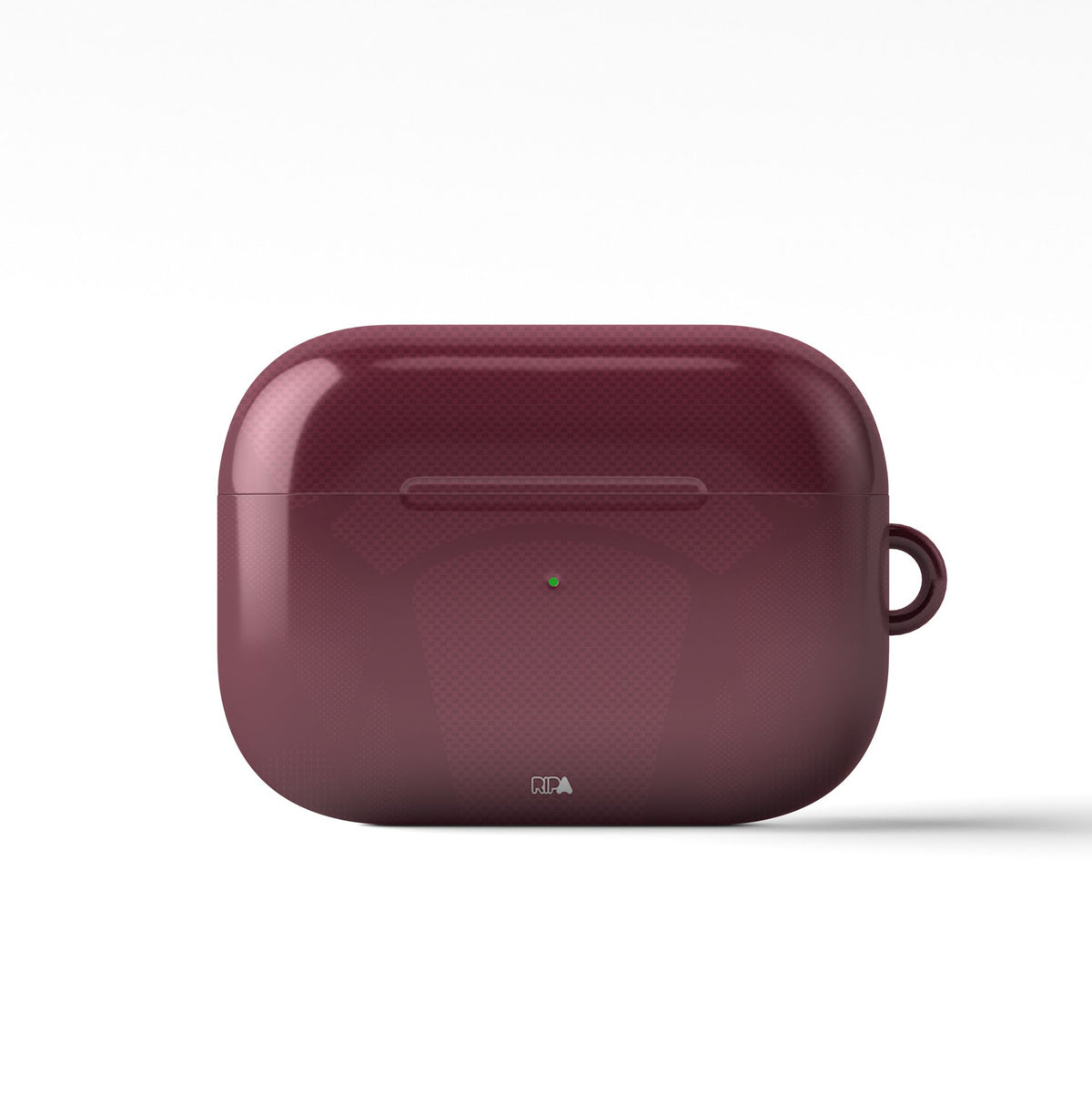 AirPods case with the Aston Villa 2026-27 Home football shirt design by RIPA Football