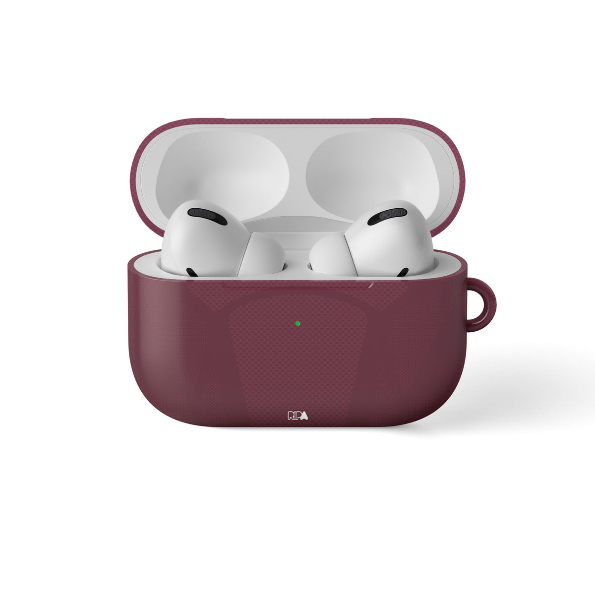 AirPods case with the Aston Villa 2026-27 Home football shirt design by RIPA Football