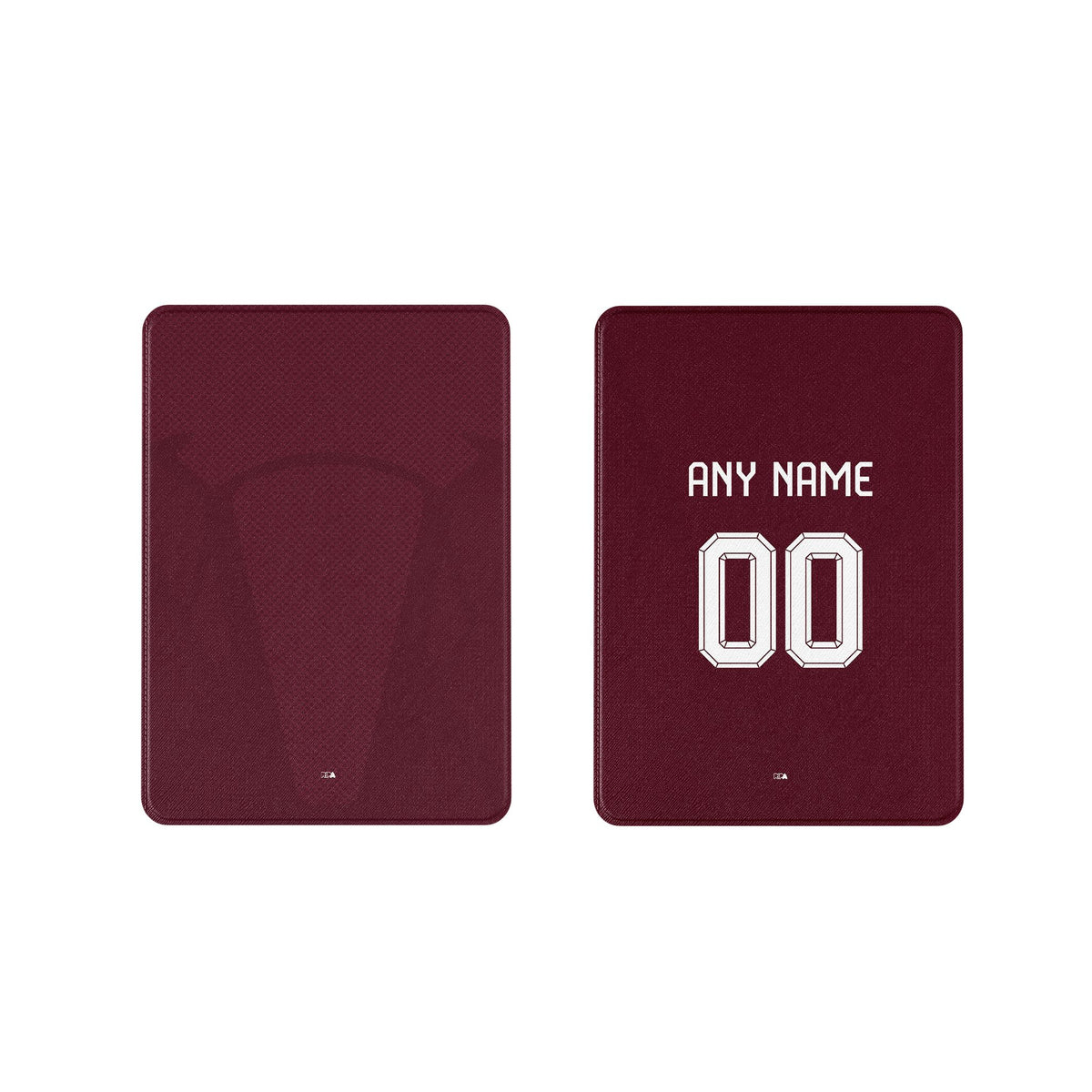 iPad case with the Aston Villa 2026-27 Home football shirt design by RIPA Football