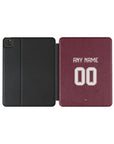 iPad case with the Aston Villa 2026-27 Home football shirt design by RIPA Football