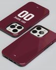 Phone case with the Aston Villa 2026-27 Home football shirt design by RIPA Football