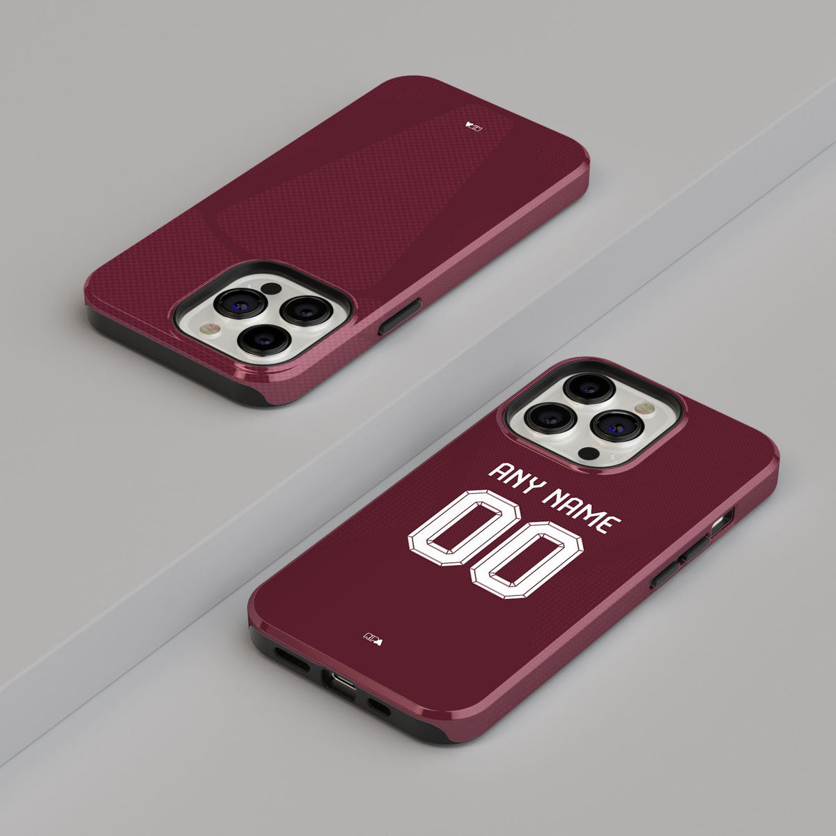 Phone case with the Aston Villa 2026-27 Home football shirt design by RIPA Football