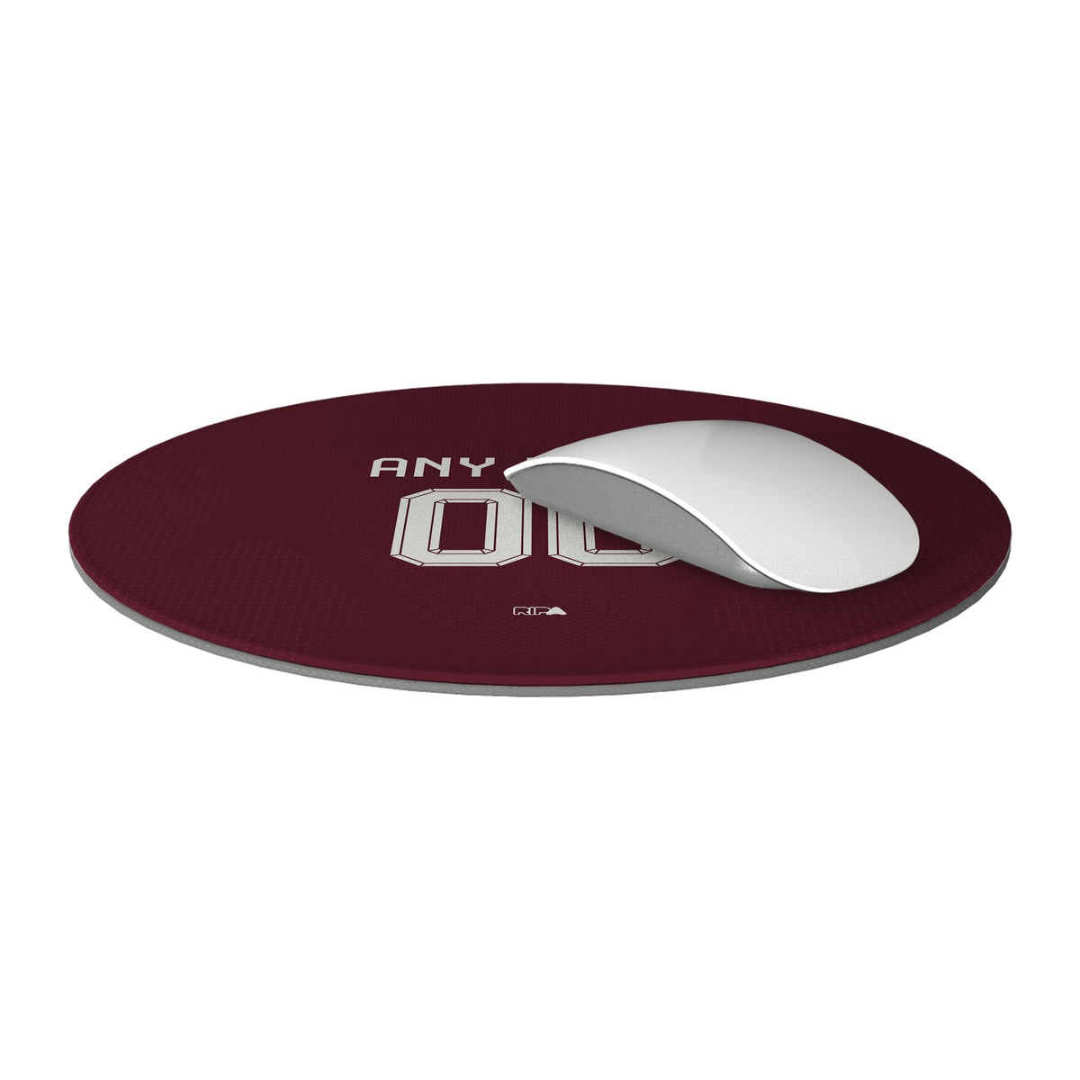 Mouse pad with the Aston Villa 2026-27 Home football shirt design by RIPA Football