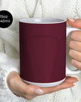 Mug with the Aston Villa 2026-27 Home football shirt design by RIPA Football
