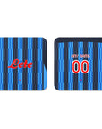 Coaster with the Atalanta 2026-27 Home football shirt design by RIPA Football