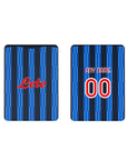 iPad case with the Atalanta 2026-27 Home football shirt design by RIPA Football