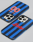 Phone case with the Atalanta 2026-27 Home football shirt design by RIPA Football