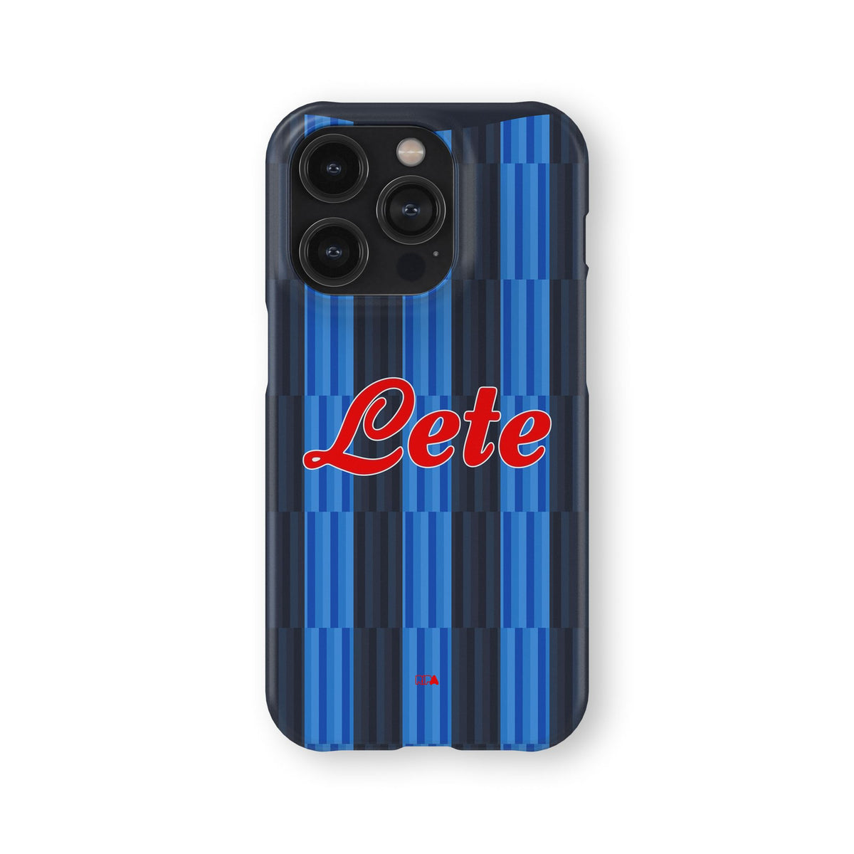 Phone case with the Atalanta 2026-27 Home football shirt design by RIPA Football