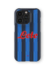 Phone case with the Atalanta 2026-27 Home football shirt design by RIPA Football