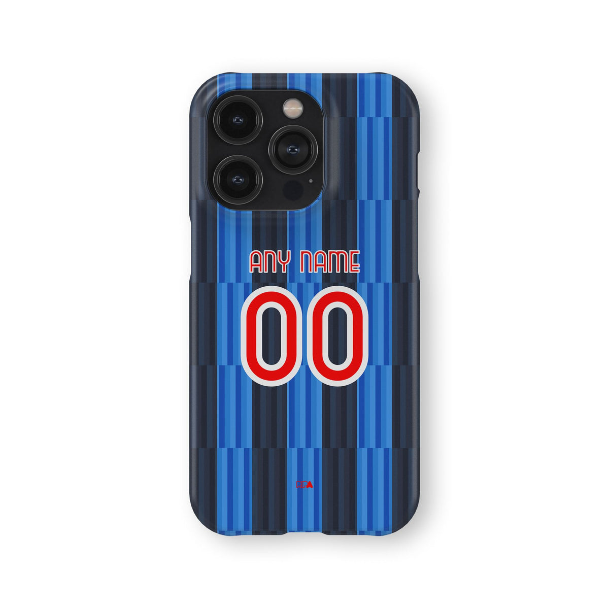 Phone case with the Atalanta 2026-27 Home football shirt design by RIPA Football