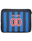 Laptop sleeve with the Atalanta 2026-27 Home football shirt design by RIPA Football