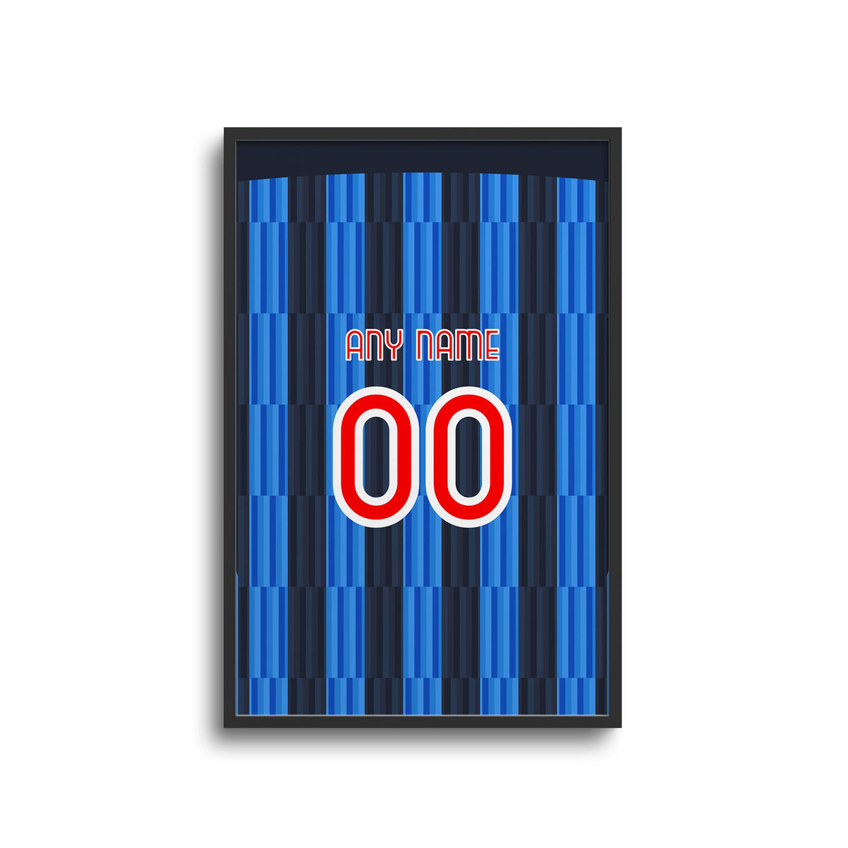 Print with the Atalanta 2026-27 Home football shirt design by RIPA Football