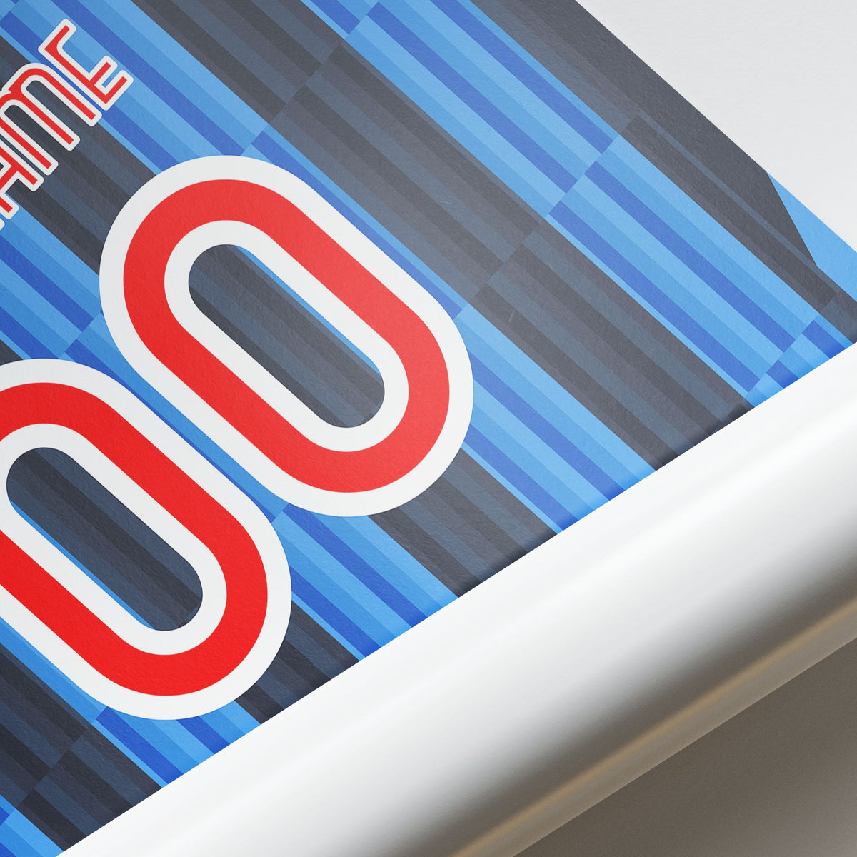 Print with the Atalanta 2026-27 Home football shirt design by RIPA Football