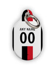 AirTag holder with the Atlas 2026-27 Away football shirt design by RIPA Football