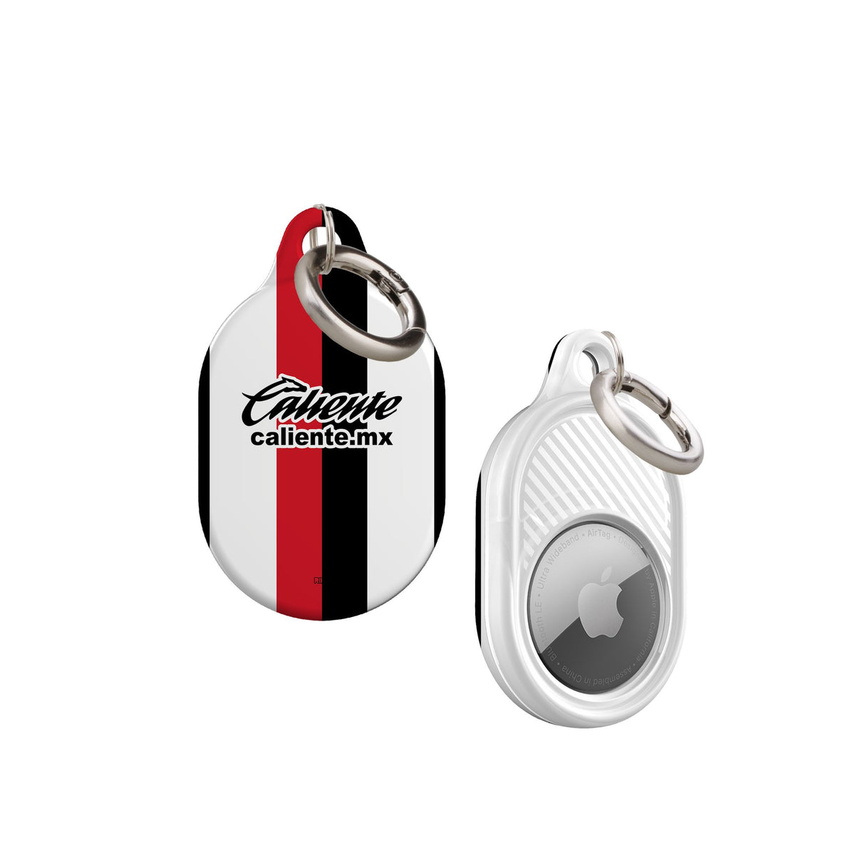 AirTag holder with the Atlas 2026-27 Away football shirt design by RIPA Football