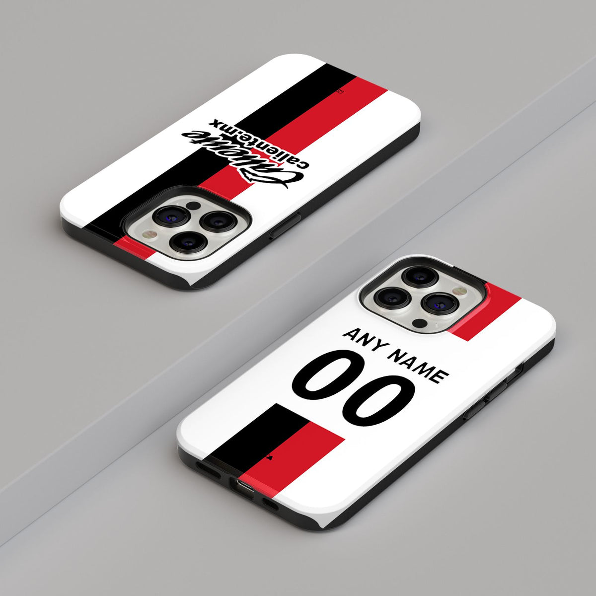 Phone case with the Atlas 2026-27 Away football shirt design by RIPA Football
