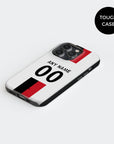 Phone case with the Atlas 2026-27 Away football shirt design by RIPA Football
