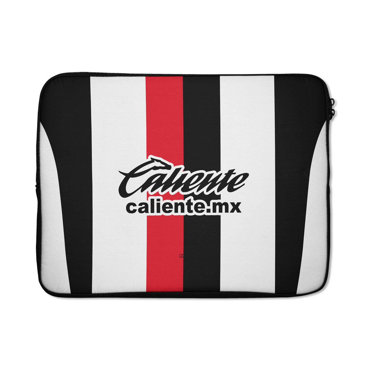 Laptop sleeve with the Atlas 2026-27 Away football shirt design by RIPA Football