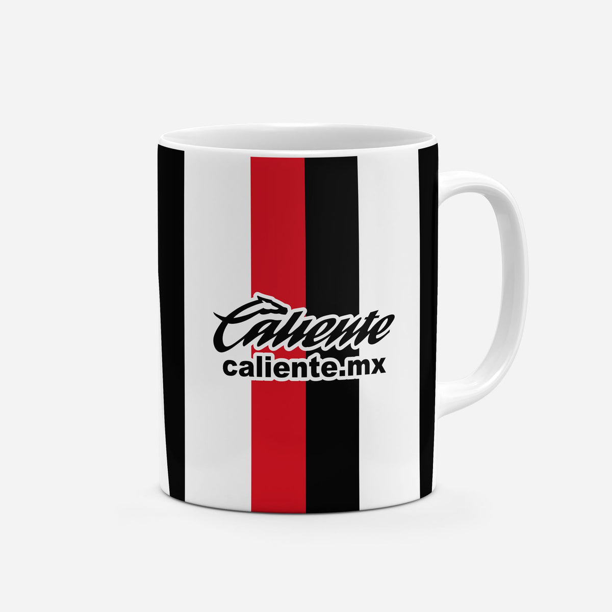 Mug with the Atlas 2026-27 Away football shirt design by RIPA Football