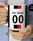 Mug with the Atlas 2026-27 Away football shirt design by RIPA Football