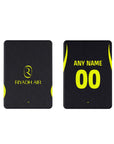 iPad case with the Atlético Madrid 2026-27 Away football shirt design by RIPA Football