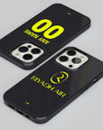 Phone case with the Atlético Madrid 2026-27 Away football shirt design by RIPA Football