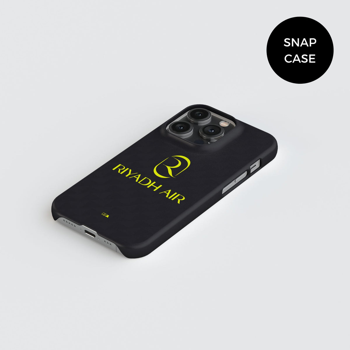 Phone case with the Atlético Madrid 2026-27 Away football shirt design by RIPA Football