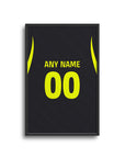 Print with the Atlético Madrid 2026-27 Away football shirt design by RIPA Football