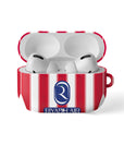 AirPods case with the Atlético Madrid 2026-27 Home football shirt design by RIPA Football