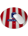 Mouse pad with the Atlético Madrid 2026-27 Home football shirt design by RIPA Football