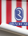 Print with the Atlético Madrid 2026-27 Home football shirt design by RIPA Football