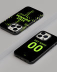 Phone case with the Atlético Madrid 2026-27 Prematch football shirt design by RIPA Football