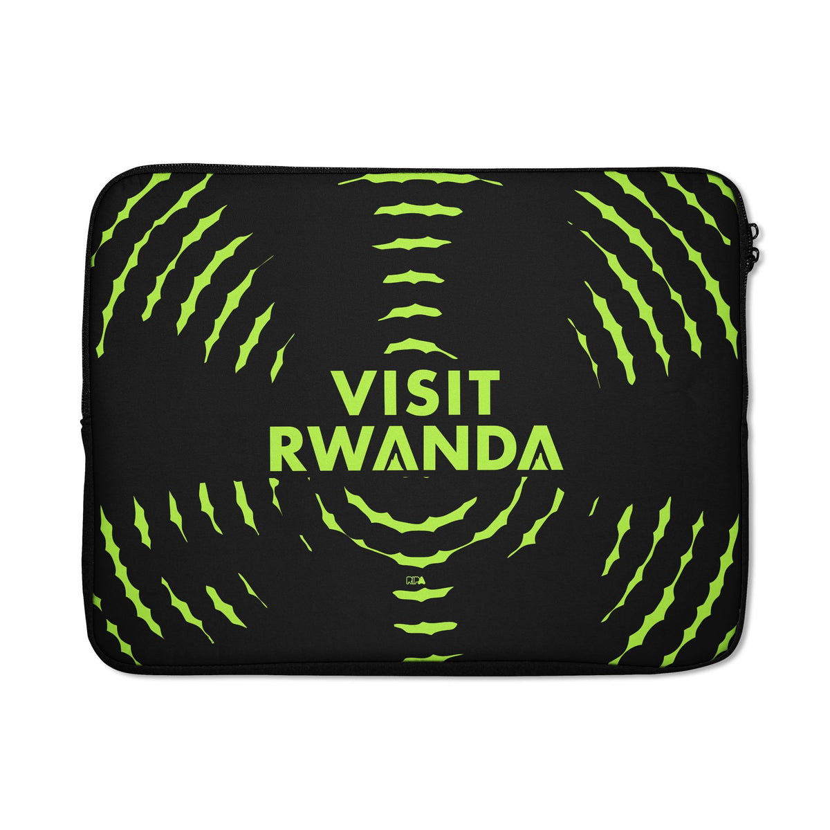 Laptop sleeve with the Atlético Madrid 2026-27 Prematch football shirt design by RIPA Football