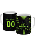 Mug with the Atlético Madrid 2026-27 Prematch football shirt design by RIPA Football