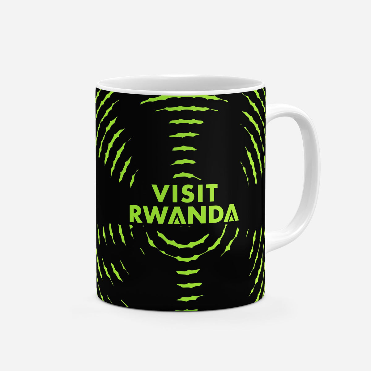 Mug with the Atlético Madrid 2026-27 Prematch football shirt design by RIPA Football