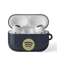 AirPods case with the Barcelona 2026-27 Away football shirt design by RIPA Football